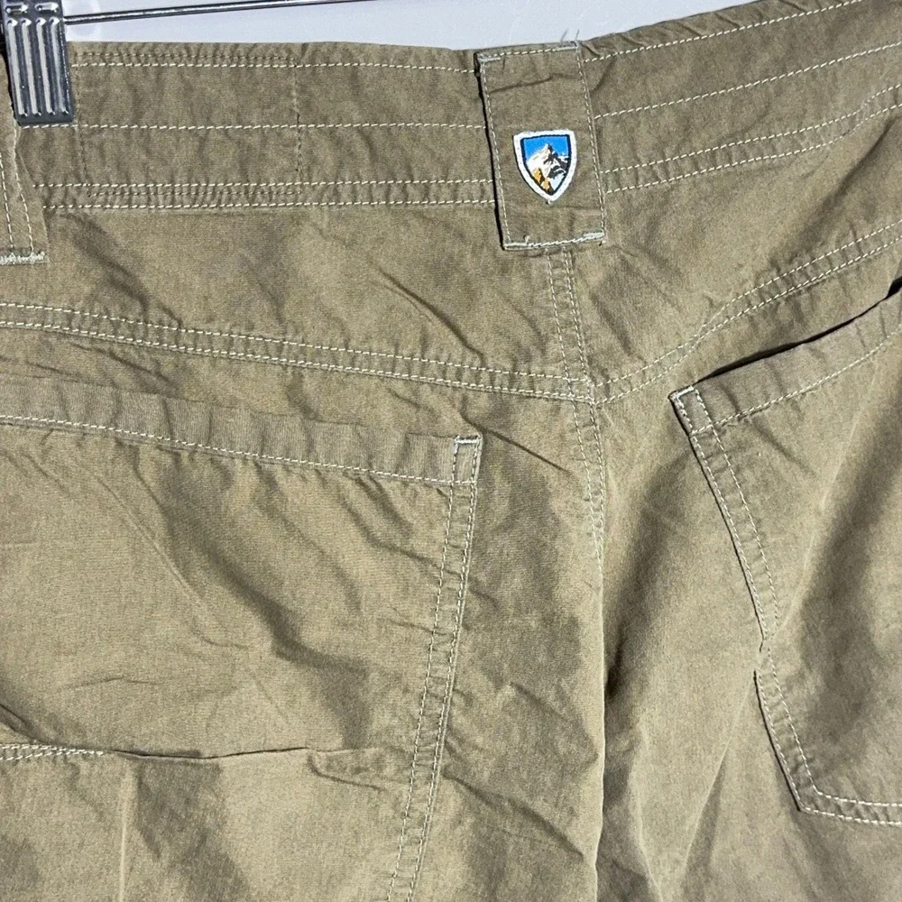 Kuhl Kontra Cargo Shorts Mens Size 32 Hiking Utility Brown Gorpcore